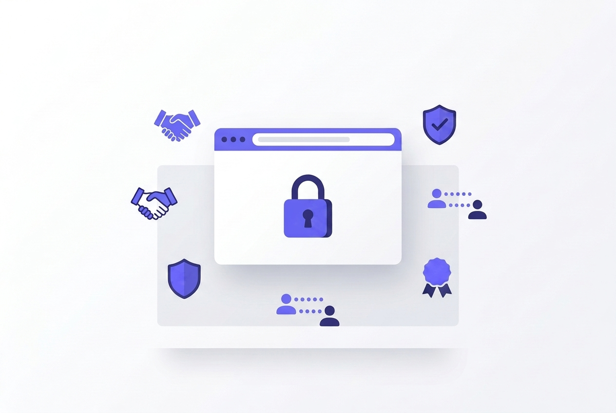 صورة مقال: أهمية شهادات SSL لأمان موقعك وتحسين السيو — أمان المواقع