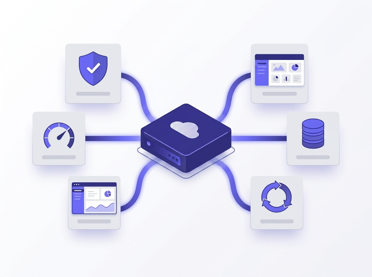Media Corner — Web Hosting service page — ميديا كورنر